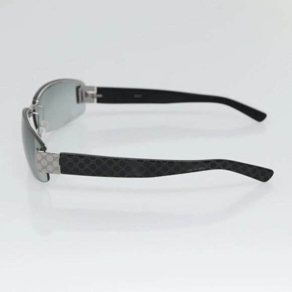 GUCCI Sunglasses Plastic Black Auth ar13681 - Picture 5 of 10